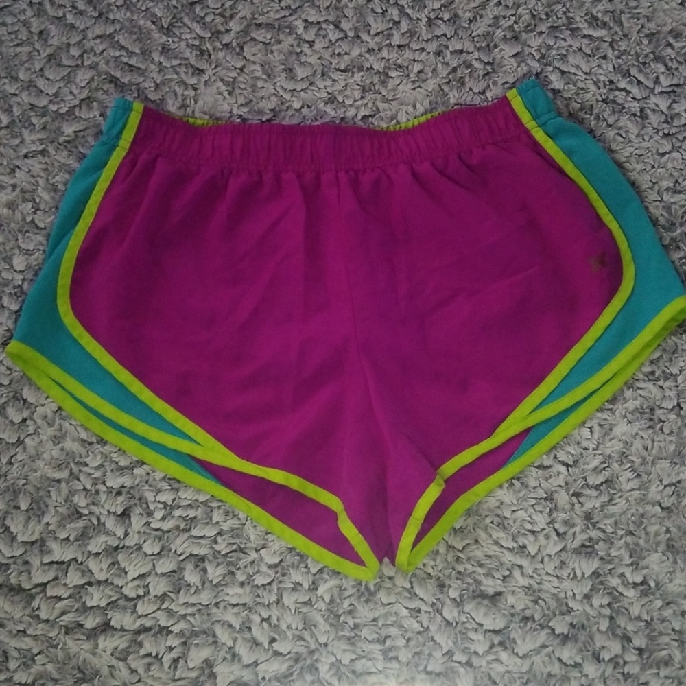 Purple Active Shorts
